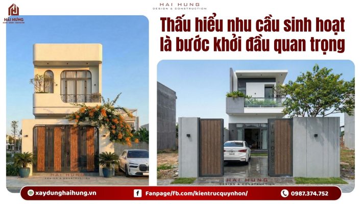 Thấu hiểu nhu cầu sinh hoạt là bước khởi đầu quan trọng.webp