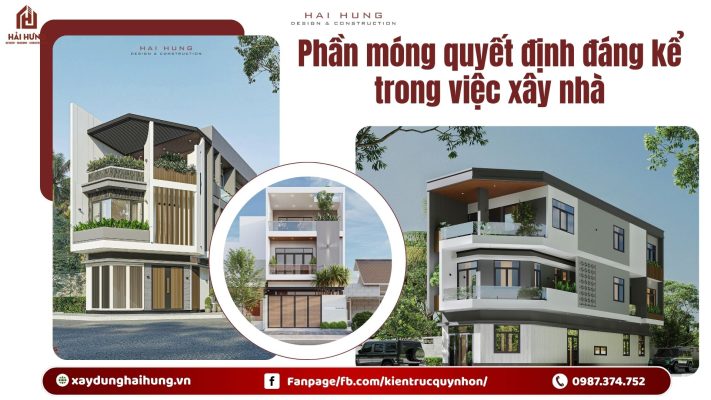 Phần móng quyết định đáng kể trong việc xây nhà.webp