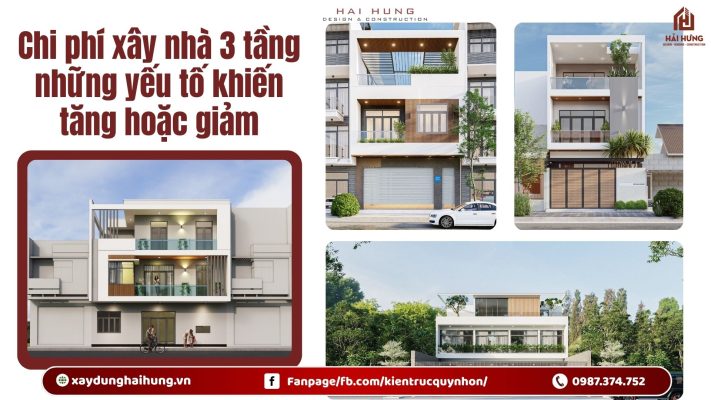 Chi phí xây nhà 3 tầng những yếu tố khiến tăng hoặc giảm.webp