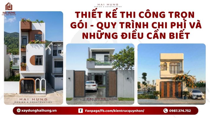 Thiết kế thi công trọn gói - Quy trình chi phí và những điều cần biết.webp