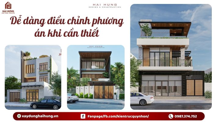 Dễ dàng điều chỉnh phương án khi cần thiết.webp