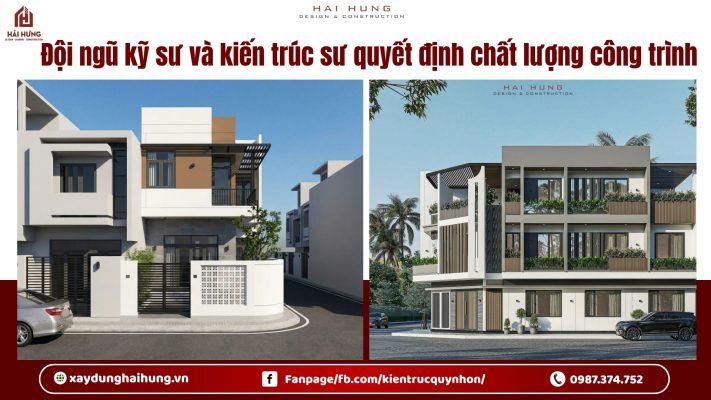 Đội ngũ kỹ sư và kiến trúc sư quyết định chất lượng công trình.webp