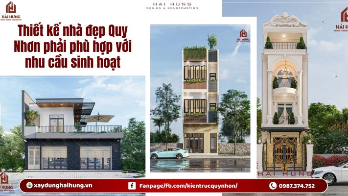 Thiết kế nhà đẹp Quy Nhơn phải phù hợp với nhu cầu sinh hoạt.webp