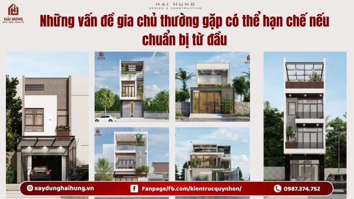 Những vấn đề gia chủ thường gặp có thể hạn chế nếu chuẩn bị từ đầu.webp