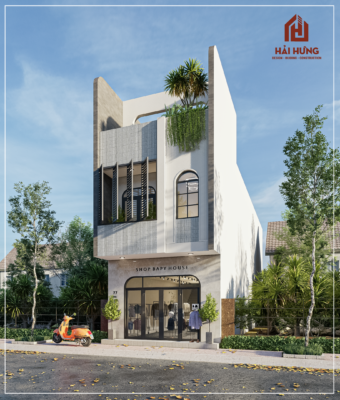 THIẾT KẾ NHÀ PHỐ DIỆN TÍCH 5 X 20M