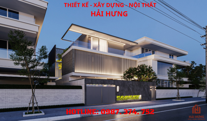 Thiết kế villa hiện đại