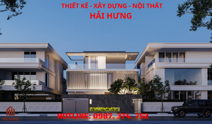 Thiết kế villa hiện đại