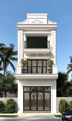 Nhà phố 3 tầng tân cổ điển