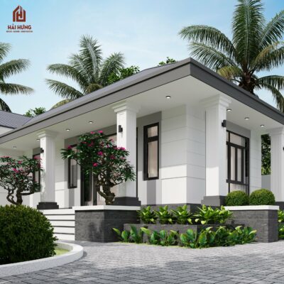 Nhà vườn mái Nhật chi phí dưới 1 tỷ