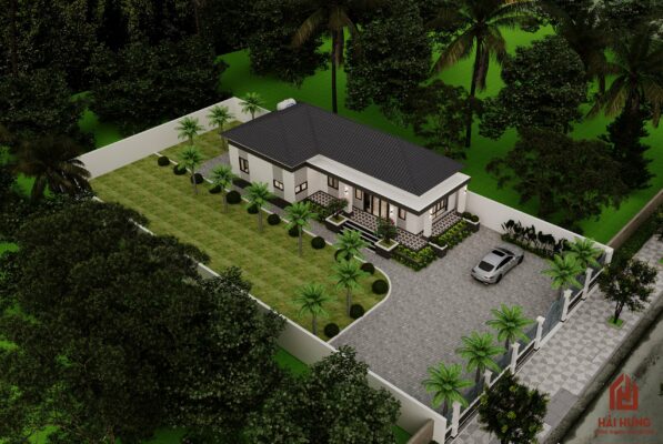 Nhà vườn mái Nhật chi phí dưới 1 tỷ