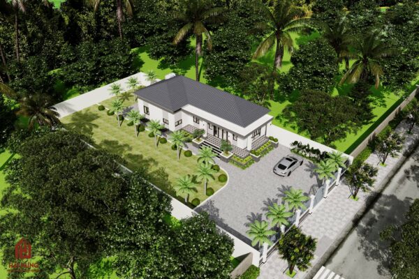 Nhà vườn mái Nhật chi phí dưới 1 tỷ