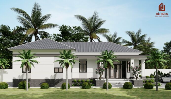 Nhà vườn mái Nhật chi phí dưới 1 tỷ