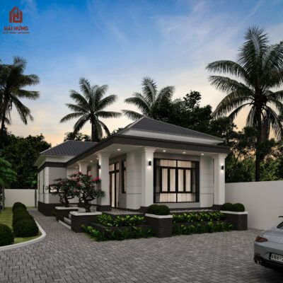 Nhà vườn mái Nhật chi phí dưới 1 tỷ