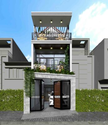 Nhà phố 5x20m mới nhất năm 2024
