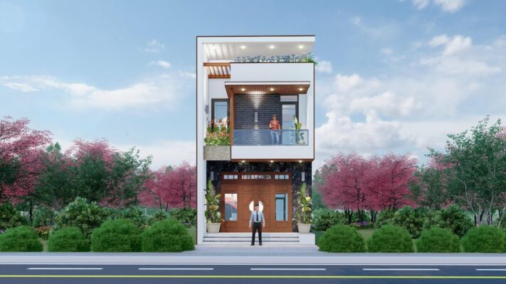 Nhà phố 5x20m mới nhất năm 2024