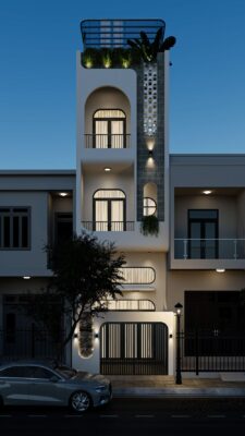 Nhà phố 5x20m mới nhất năm 2024