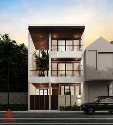 Nhà phố 3 tầng hiện đại