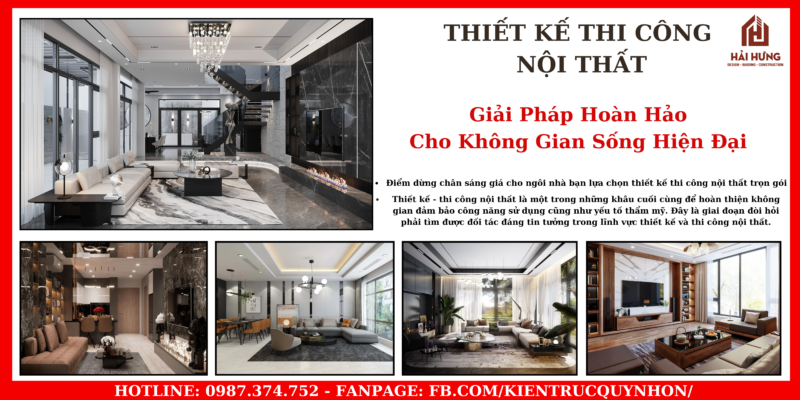 Thiết kế thi công nội thất Hải Hưng
