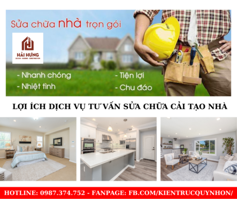 Lợi ích dịch vụ tư vấn sửa chữa cải tạo nhà
