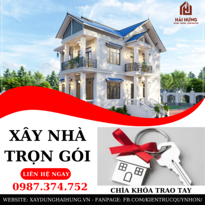 Hình thức xây nhà trọn gói