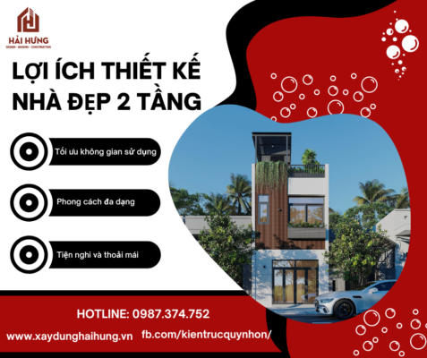 Thiết kế nhà đẹp 2 tầng