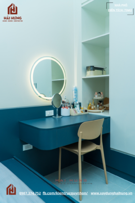 Hoàn thiện phòng ngủ nhà phố 2 tầng hiện đại