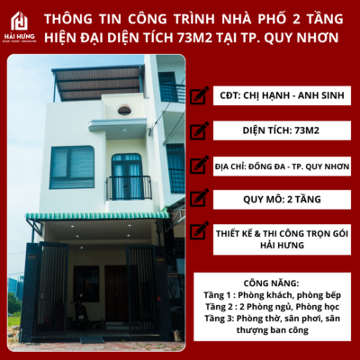 CUỐI NĂM GẤP RÚT HOÀN THIỆN BÀN GIAO NHÀ PHỐ 2 TẦNG HIỆN ĐẠI