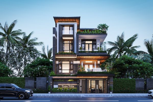 nhà phố mặt tiền rộng