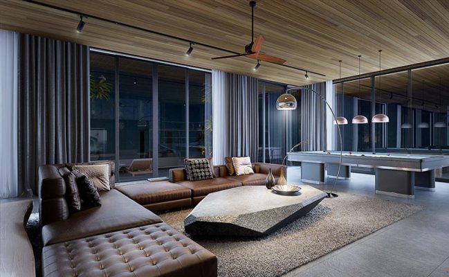 Thiết kế Màu sắc và ánh sáng nội thất biệt thự 3 tầng