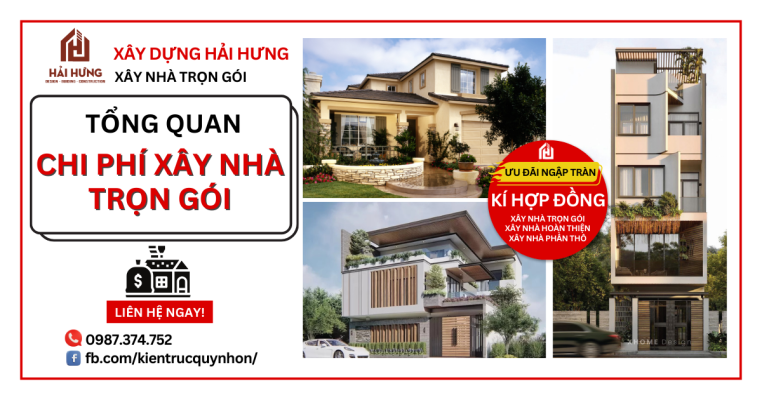 Tổng quan về chi phí xây nhà trọn gói tại Hải Hưng