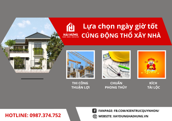 Lựa chọn ngày giờ tốt cho cúng động thổ xây nhà