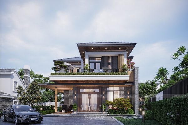 Phong cách thiết kế biệt thự hiện đại