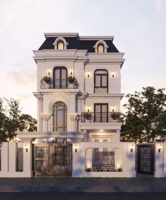 Tăng giá trị ngôi nhà với mẫu mặt tiền tân cổ điển 5m – Đẹp tinh tế, nổi bật từng chi tiết!