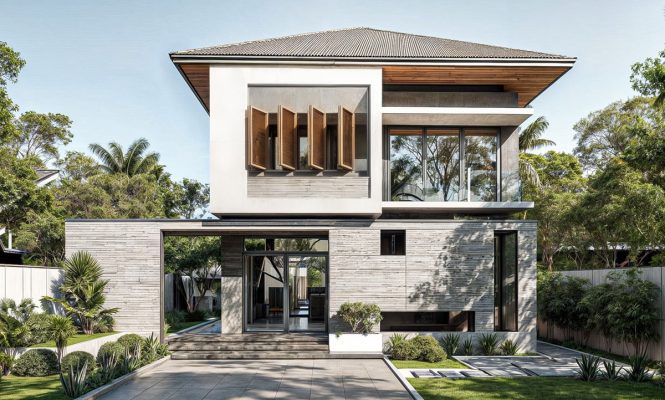 Phong cách thiết kế biệt thự hiện đại