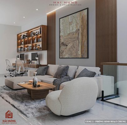 Nội thất được ưa chuộng trong thiết kế nhà phố 3 tầng