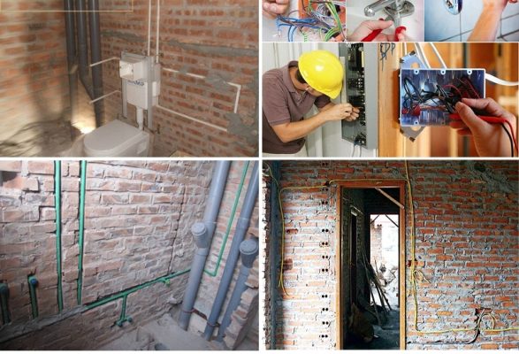 Vấn đề thứ 3 liên quan đến hệ thống điện nước