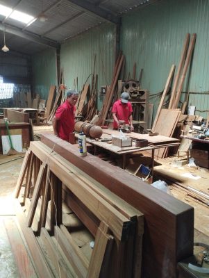 Sản xuất nội thất tại xưởng Hải Hưng