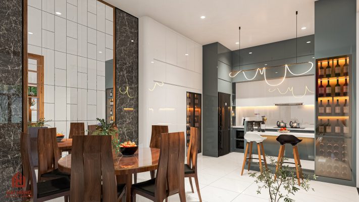 Thiết kế công năng phòng bếp cho nhà phố hiện đại