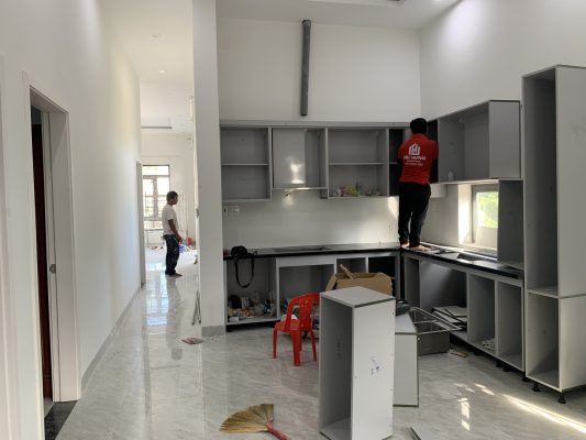 Lắp đặt nội thất tại công trình