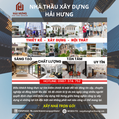 Giá trị và uy tín của nhà thầu xây dựng Hải Hưng