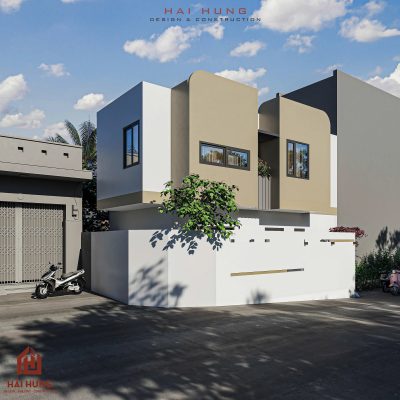 Giới thiệu dự án thi công nhà phố 2 tầng hiện đại tại Hoàng Văn Thụ, tỉnh Gia Lai