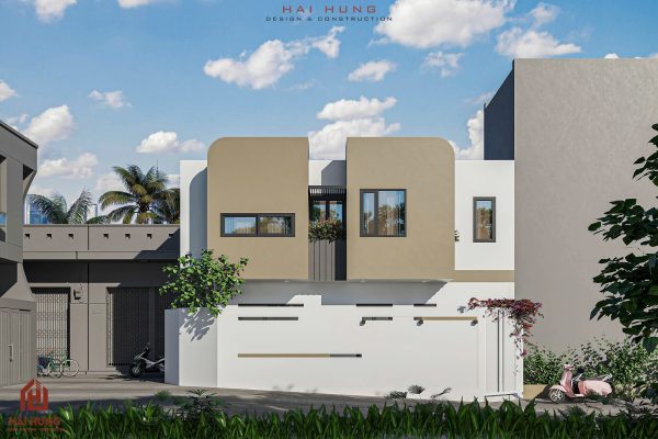 Giới thiệu về mẫu thiết kế nhà phố 2 tầng đẹp mới nhất với phong cách LẠ