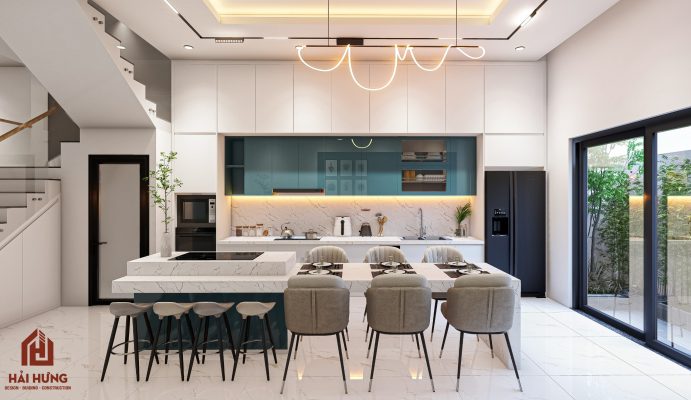 Bản vẽ thiết kế nhà phố tân cổ điển.webp