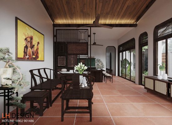 Thông tin chi tiết về dự án nhà vườn đẹp phong cách Indochine