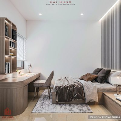 Phòng ngủ cho con và phòng ngủ khách.webp