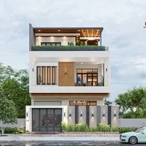 Bộ sưu tập mẫu nhà xây nhà trọn gói Quy Nhơn với mẫu nhà 2 tầng tối ưu công năng.webp