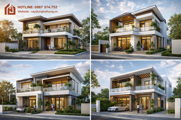 Những mẫu thiết kế nhà đẹp 2 tầng Quy Nhơn được khách Gia Lai yêu thích.webp