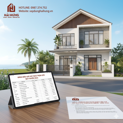 Lưu ý quan trọng khi tham khảo cập nhật báo giá xây nhà trọn gói Quy Nhơn mới nhất năm 2025.webp