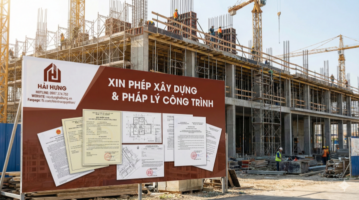 Xin phép xây dựng & pháp lý công trình mà nhà thầu xây dựng Quy Nhơn yêu cầu.webp
