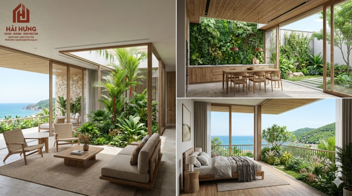 Các giải pháp nổi bật trong xu hướng thiết kế nhà đẹp gắn liền với không gian xanh.webp